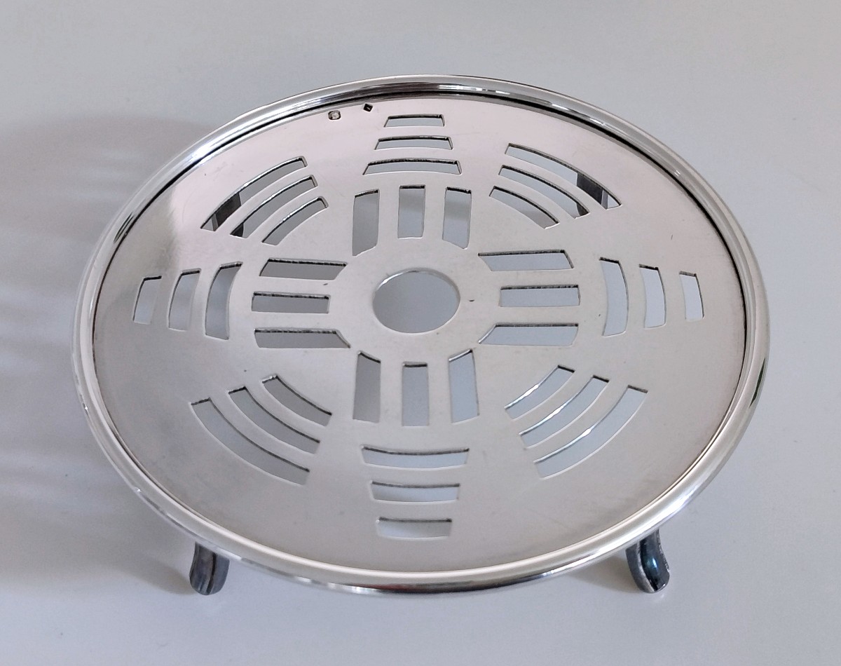 A Pair Of Solid Silver Art Deco Ice Buckets -photo-6