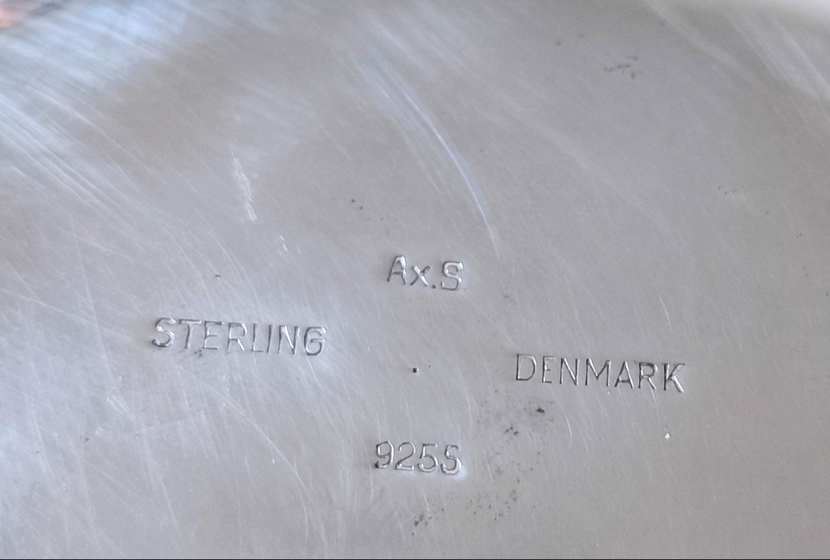 Sucrier en argent massif -photo-4