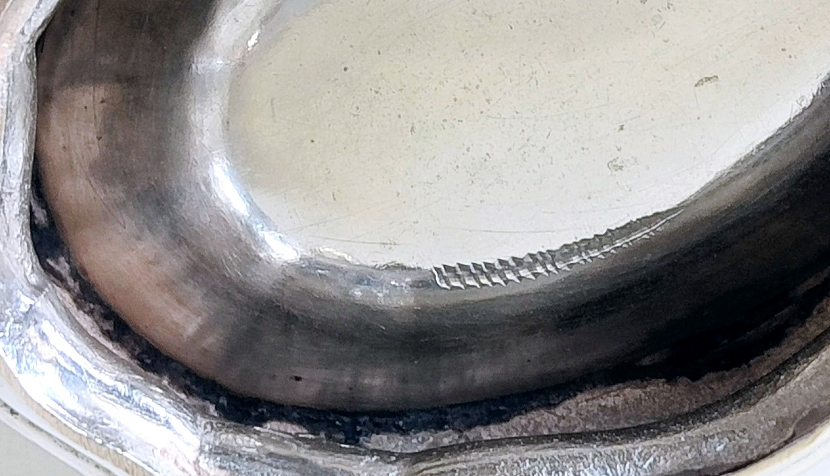 Quatre salières en argent massif Bruxelles 1734-1737 -photo-4