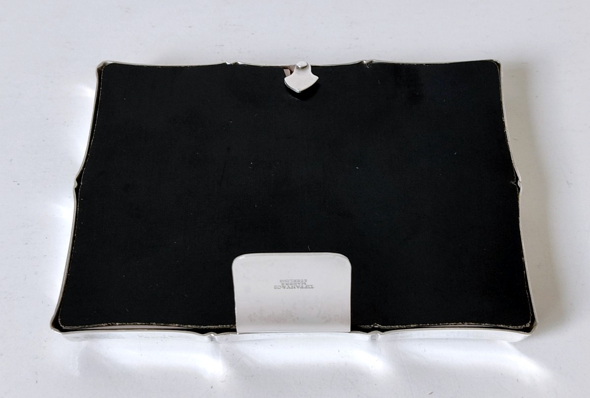 Tiffany & Co Art Deco Silver Photo Frame-photo-4