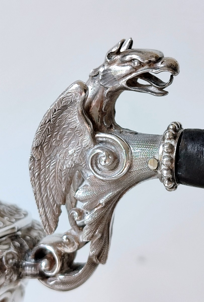 Théière en argent massif Bruxelles 1831-1868 Philippe Joseph Allard -photo-4