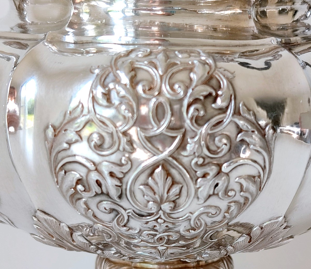 Théière en argent massif Bruxelles 1831-1868 Philippe Joseph Allard -photo-6