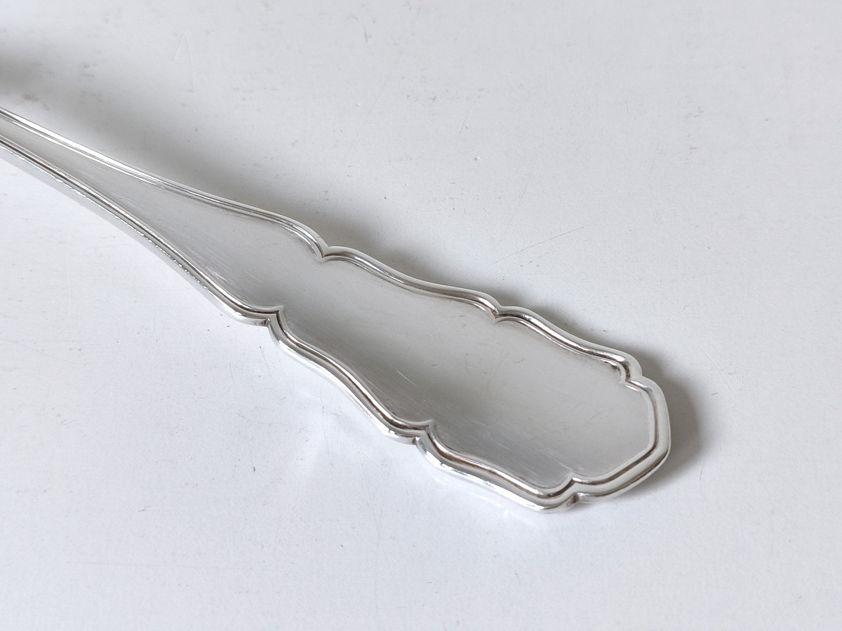 Joseph Carl Klinkosch Silver Serving Shovel-photo-4