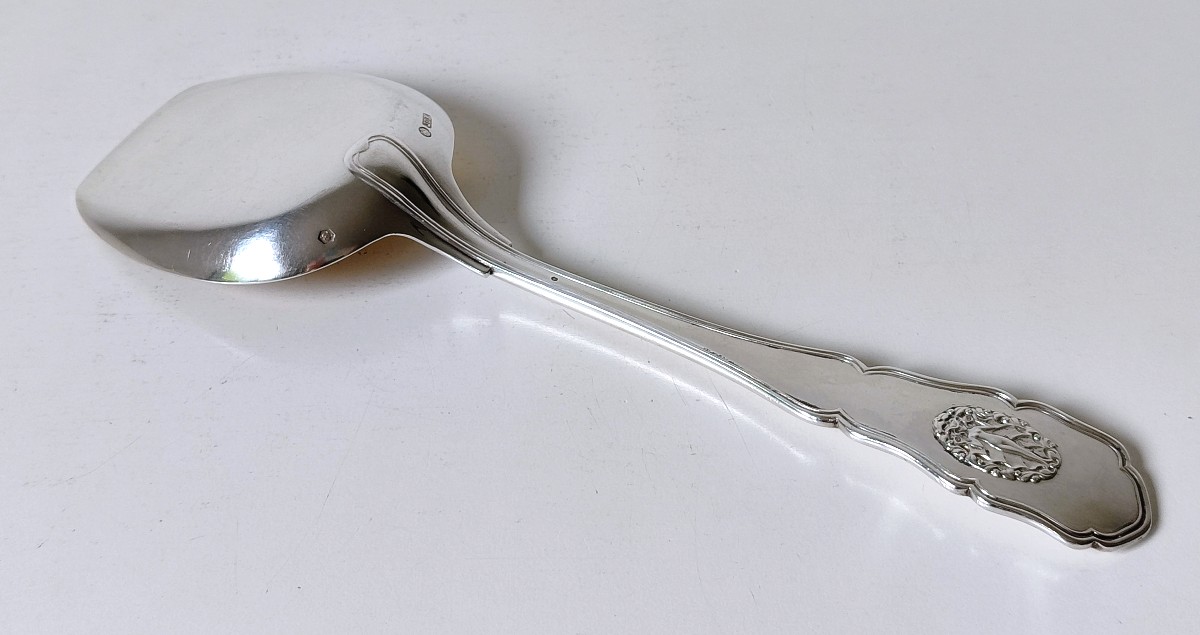 Joseph Carl Klinkosch Silver Serving Shovel-photo-1