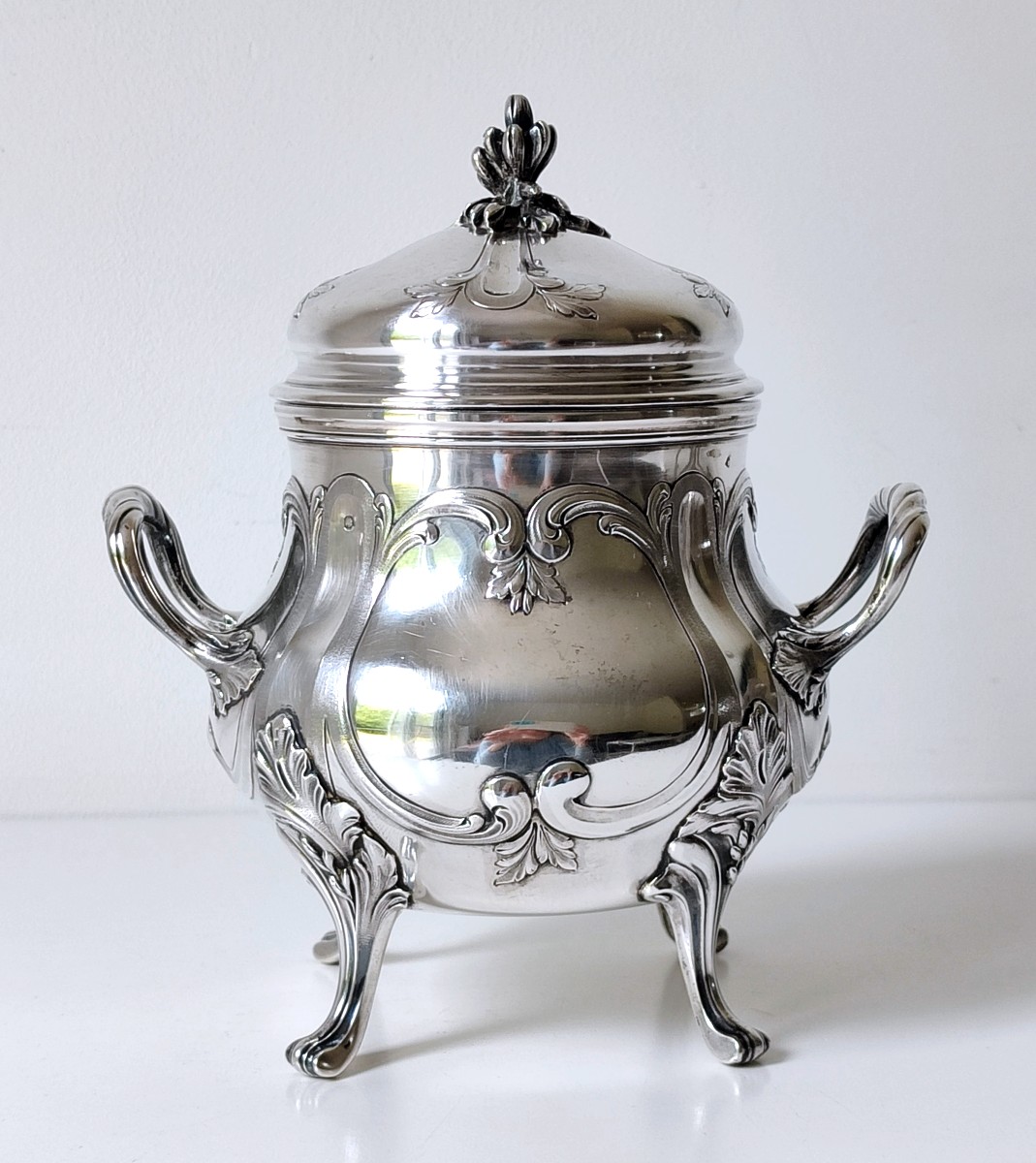 Sucrier en argent massif Puiforcat 