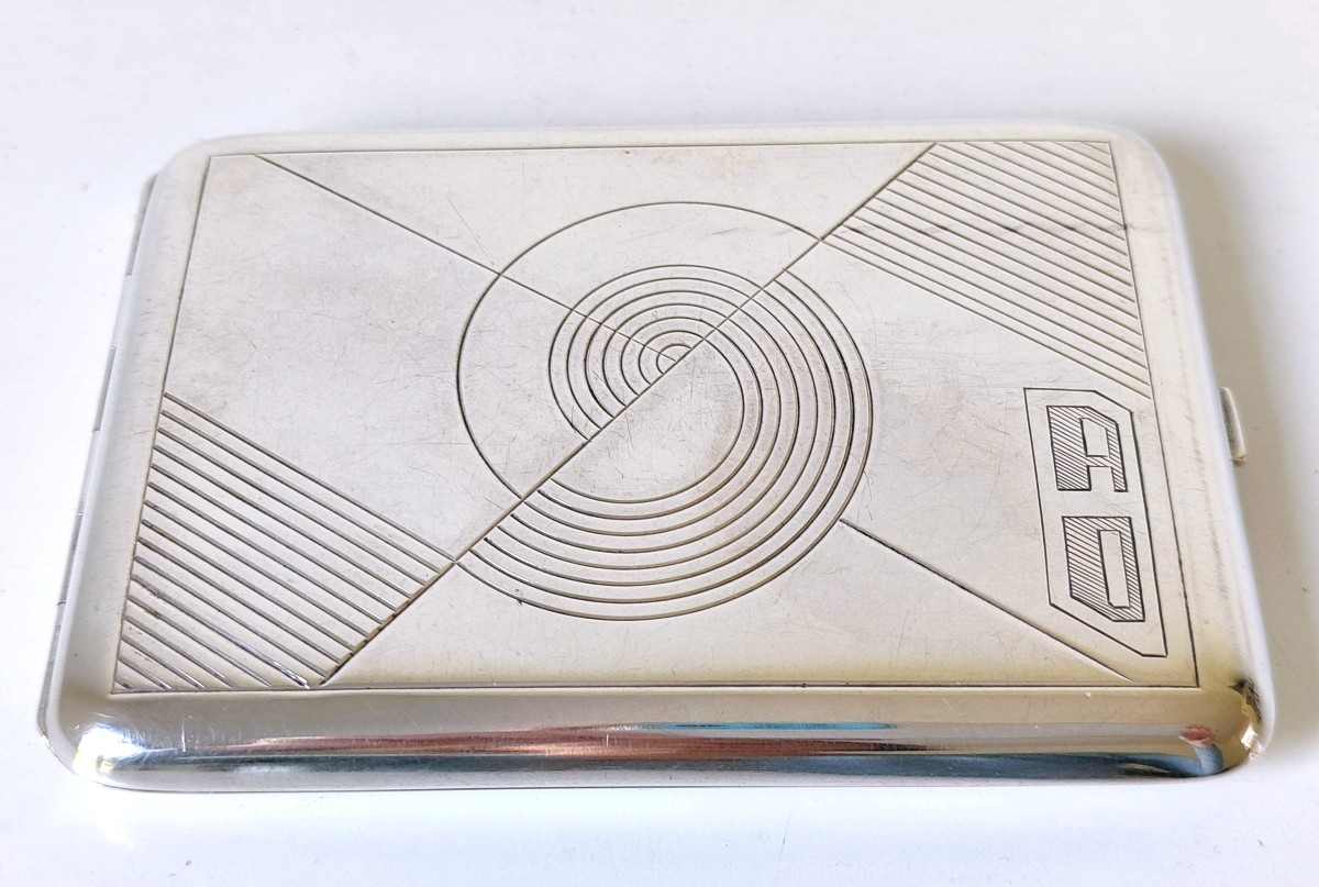 Art Deco Silver Box-photo-2