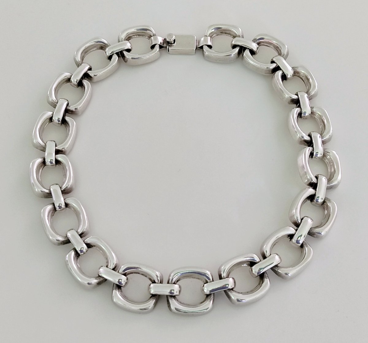 Collier en argent massif -photo-2