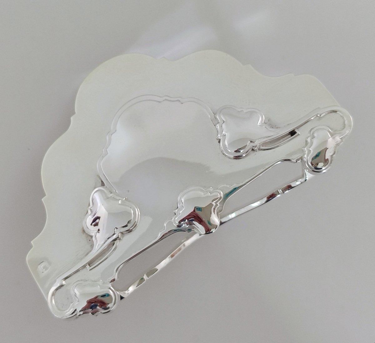 Keller Paris Art Nouveau Menu Holder In Solid Silver -photo-2