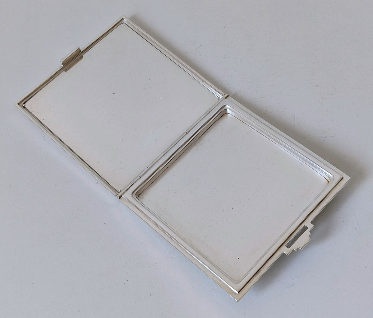 Boîte art deco en argent massif Georg Jensen -photo-2