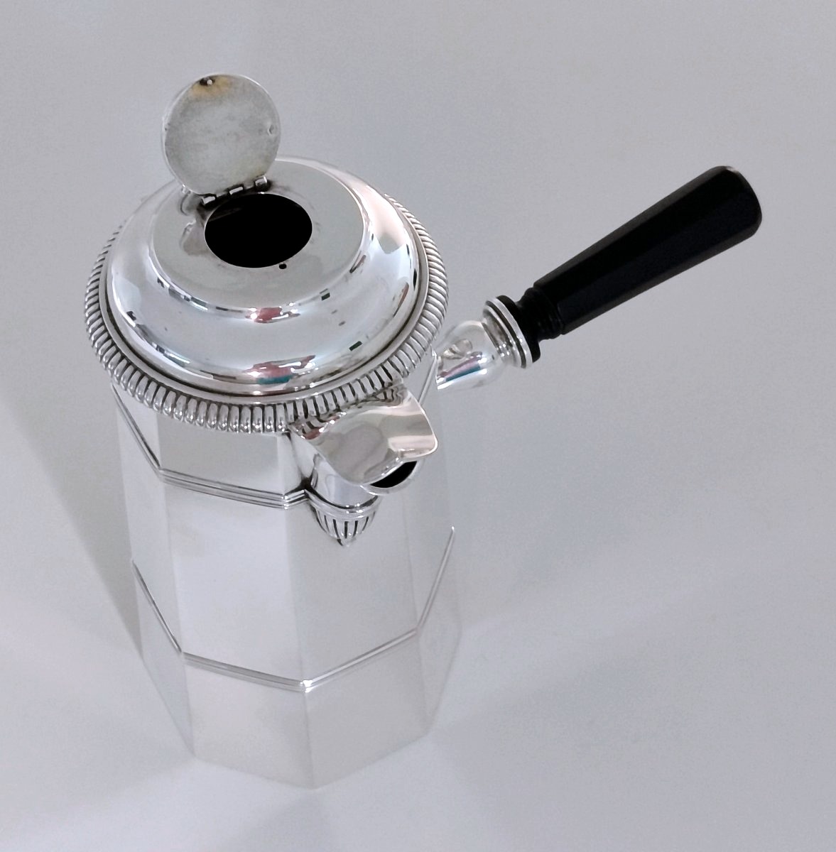 Cardeilhac Solid Silver Chocolate Pot -photo-1