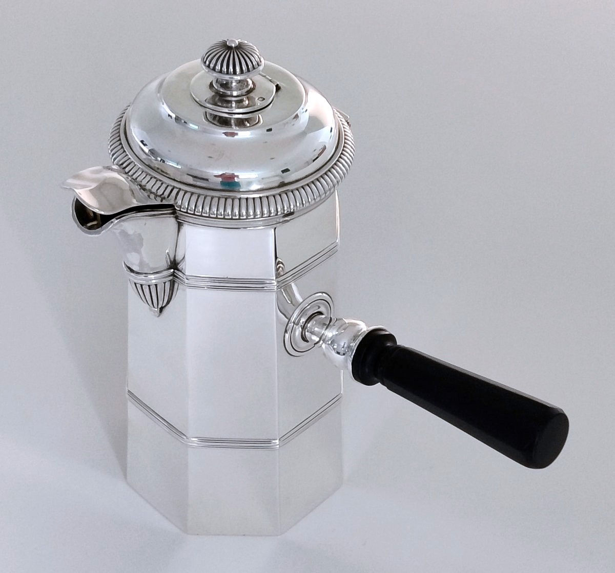 Cardeilhac Solid Silver Chocolate Pot 