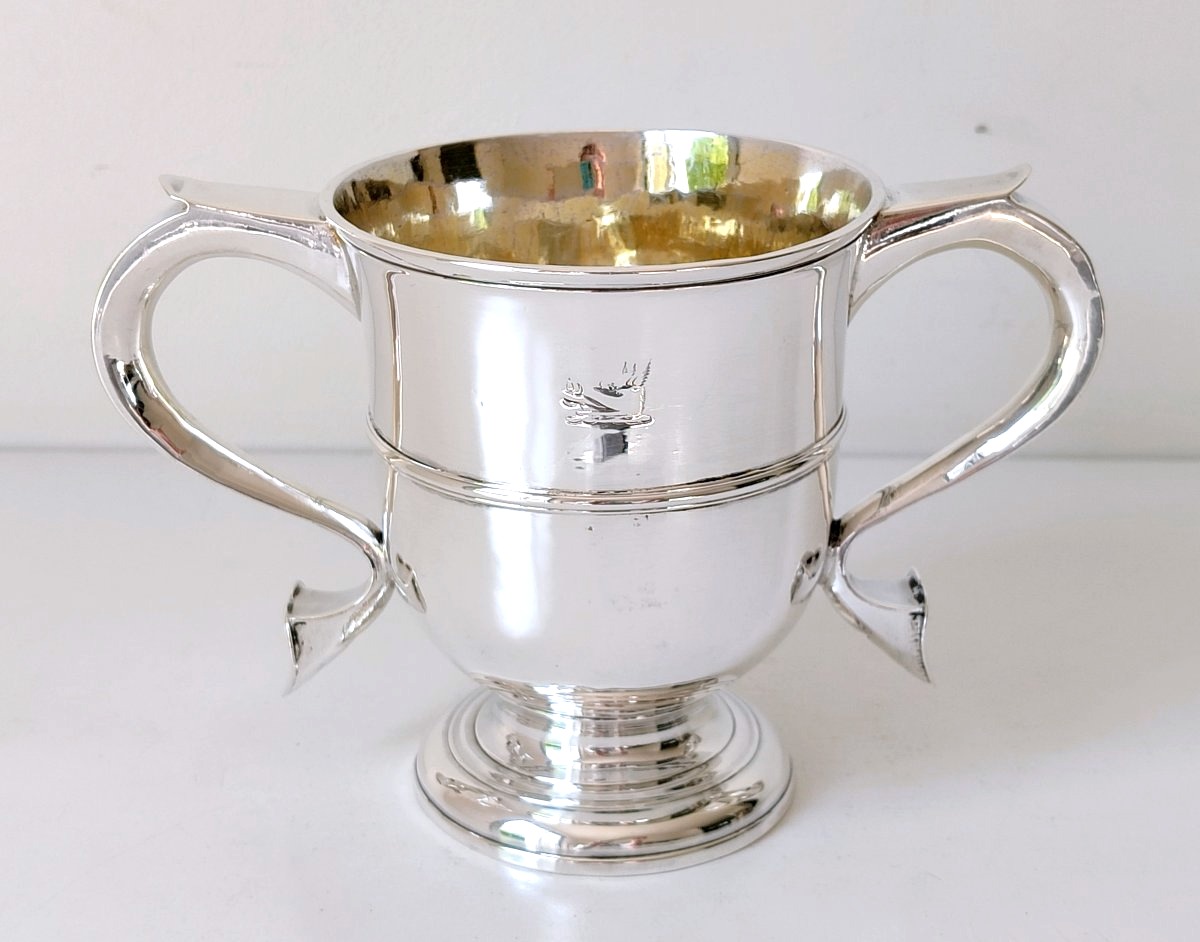 Sterling Silver Loving Cup, London, 1750-photo-2
