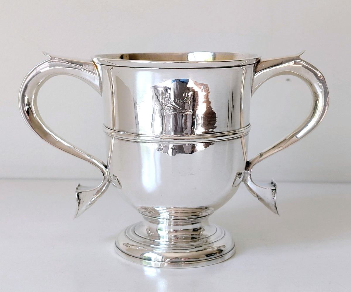 Sterling Silver Loving Cup, London, 1750-photo-3