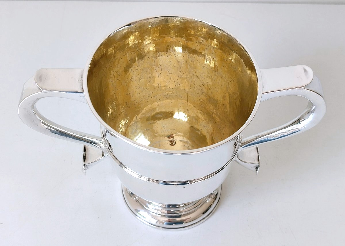 Sterling Silver Loving Cup, London, 1750-photo-3