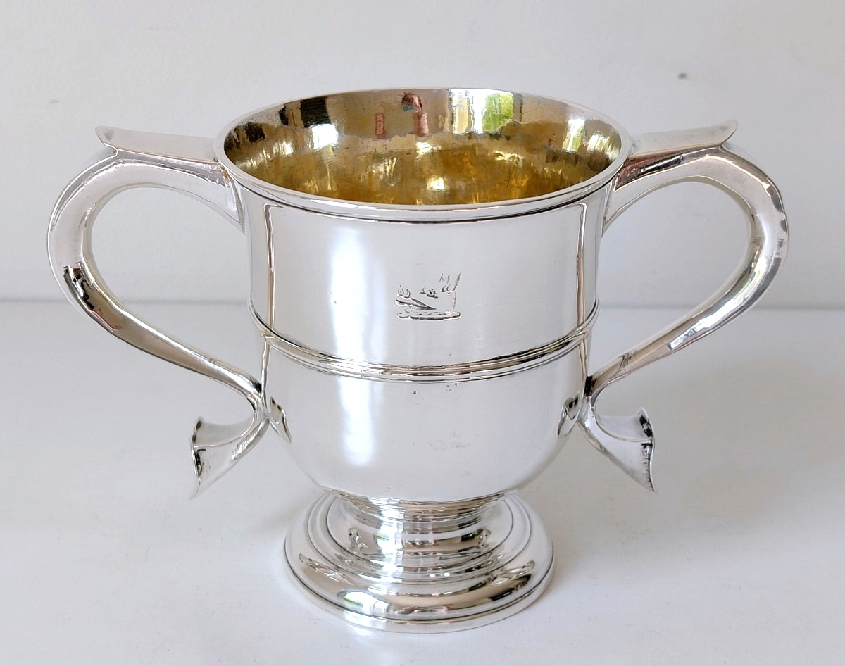Sterling Silver Loving Cup, London, 1750