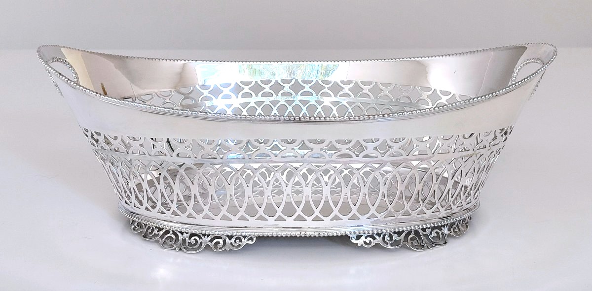Basket In Solid Silver -photo-2