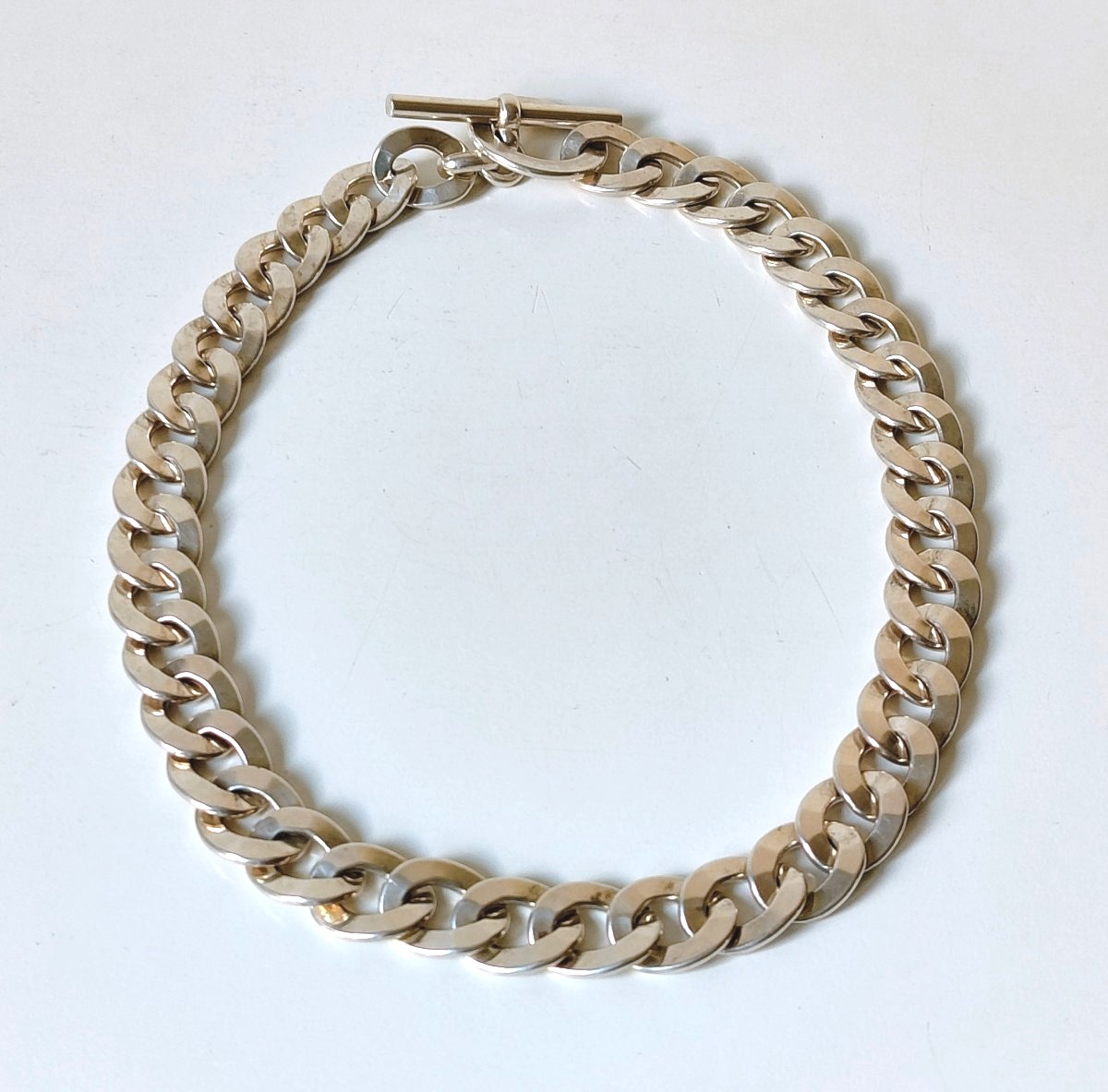 Collier en argent massif -photo-2