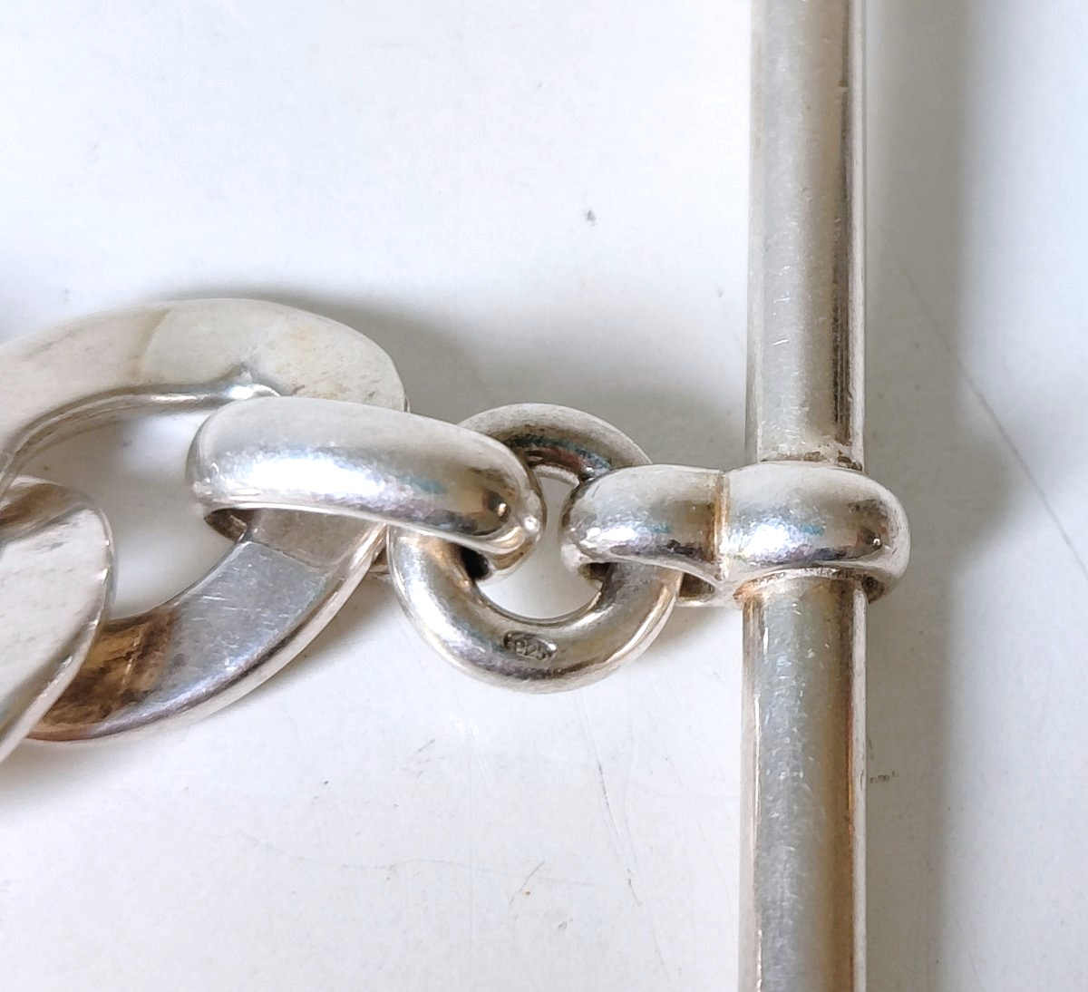 Collier en argent massif -photo-2