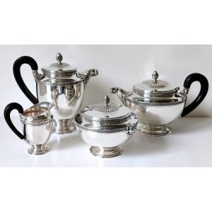 Puiforcat Solid Silver Tea And Coffee Service 