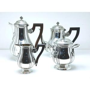 Solid Silver Coffee And Tea Service 