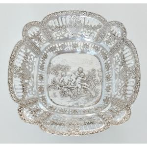 Solid Silver Basket 