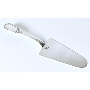 Pelle à tarte en argent massif 