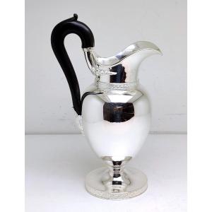 Empire Style Solid Silver Pitcher By Joseph Germain Dutalis 