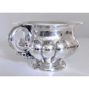 Pot de chambre en argent massif 