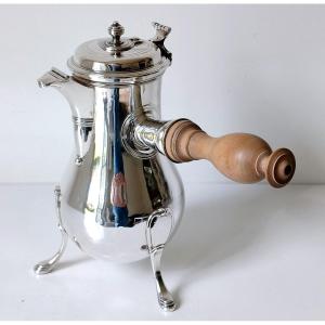 Chocolatière en argent massif Paris 1769