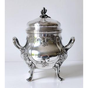 Sucrier en argent massif Puiforcat 