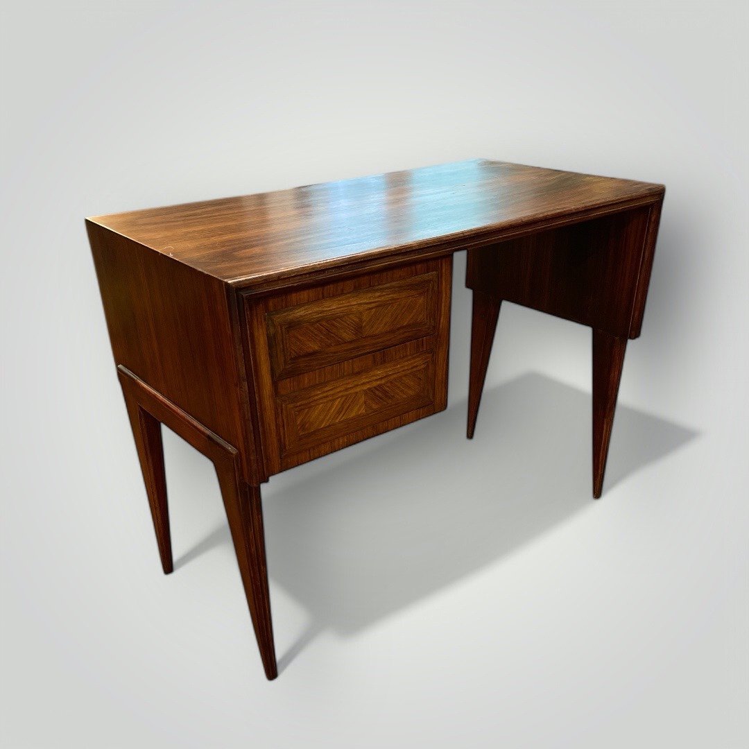 Small Desk By Vittorio Dassi - Italy 1950s-photo-2