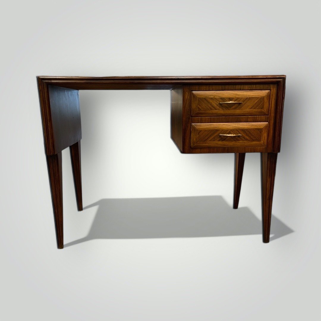 Small Desk By Vittorio Dassi - Italy 1950s-photo-3