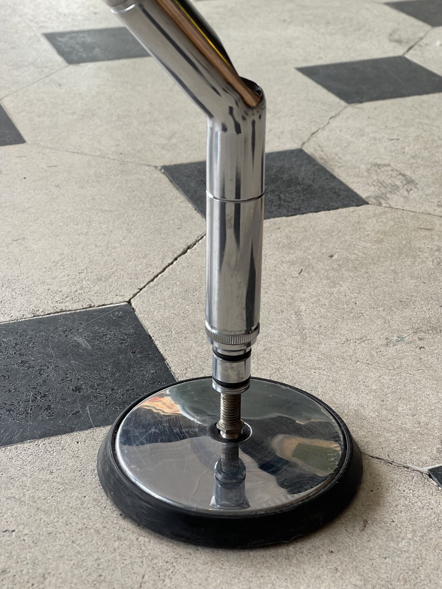 Table de Salle à manger  Modèle "Nomos" De Norman Foster éditée Par Tecno Italie 1986-photo-3