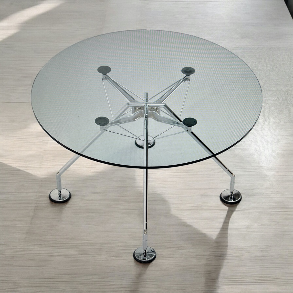 Table de Salle à manger  Modèle "Nomos" De Norman Foster éditée Par Tecno Italie 1986