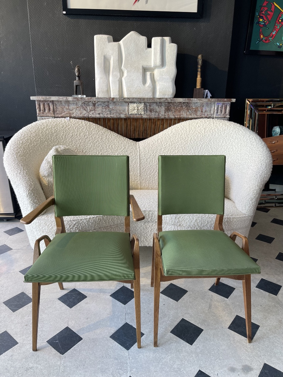 Vintage Armchair By Maurice Pré - 1950s-photo-5