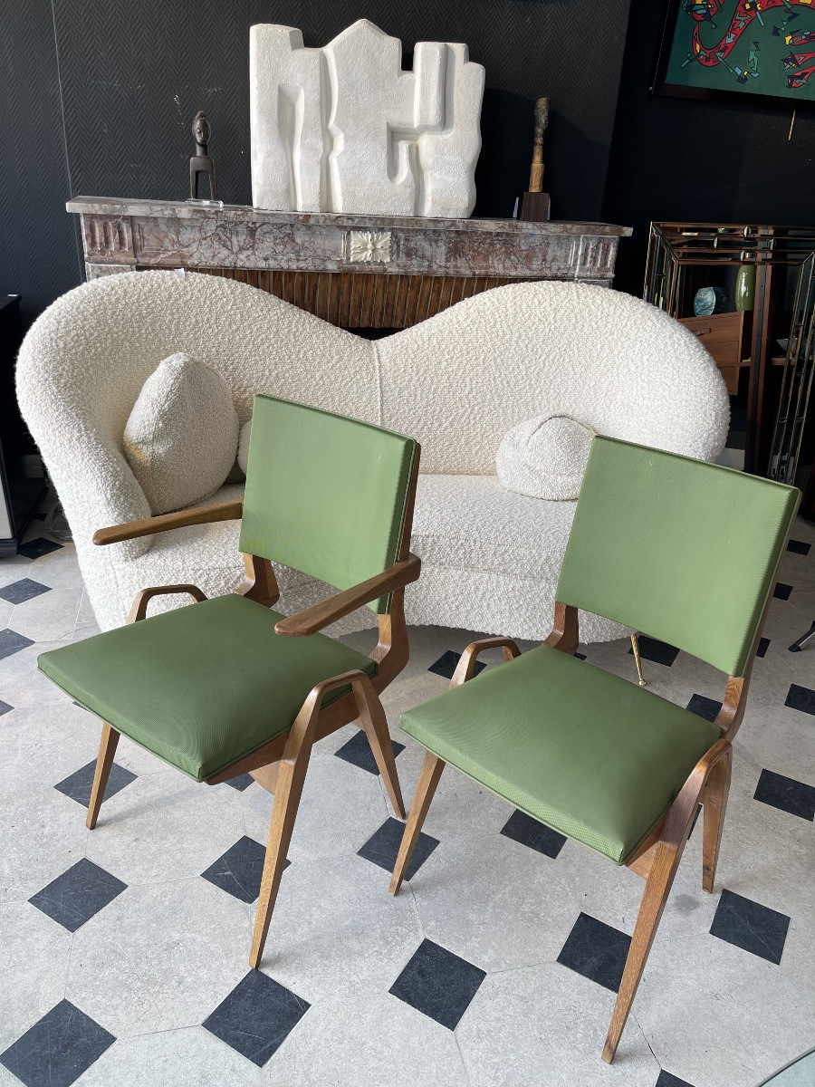 Vintage Armchair By Maurice Pré - 1950s-photo-6