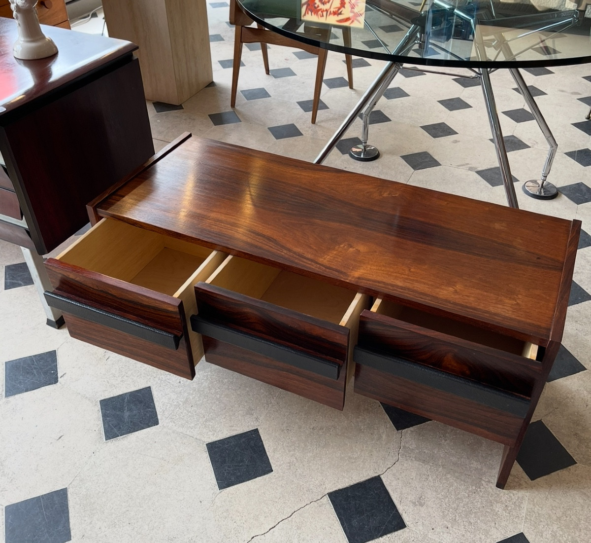 Commode/Petit meuble d’appoint scandinave vintage  Année 60 -photo-4