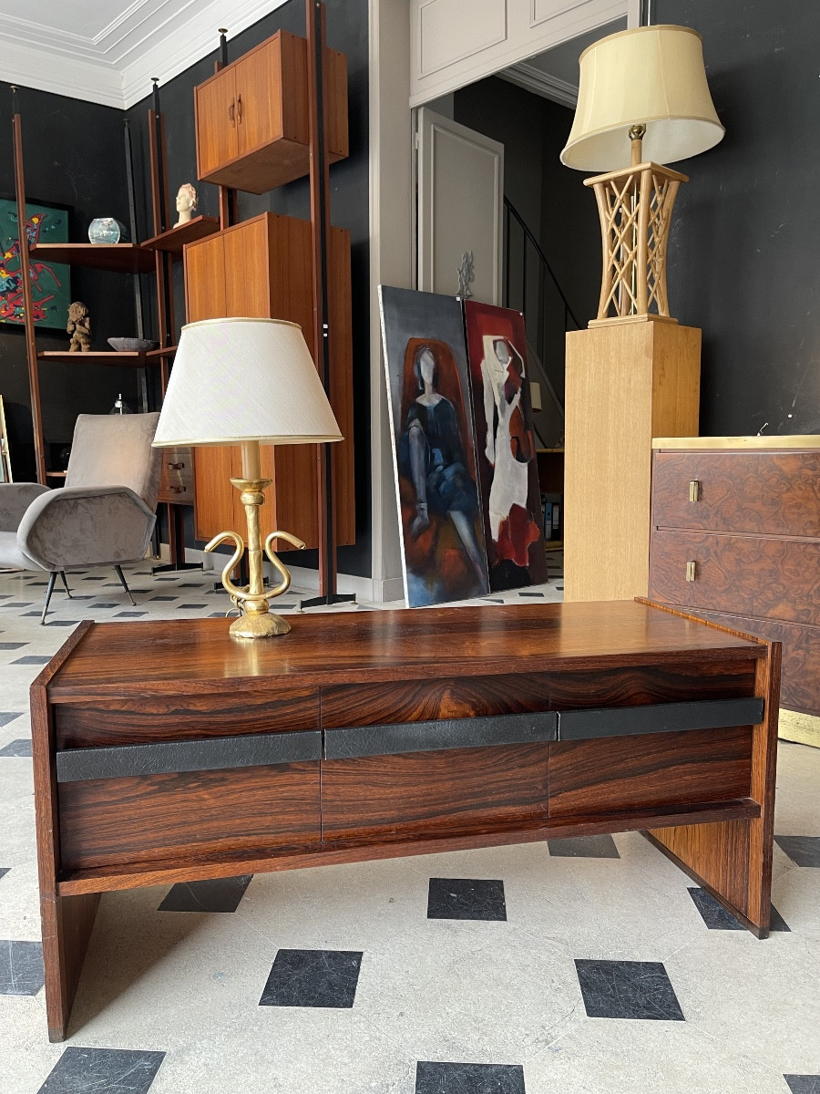 Commode/Petit meuble d’appoint scandinave vintage  Année 60 -photo-6