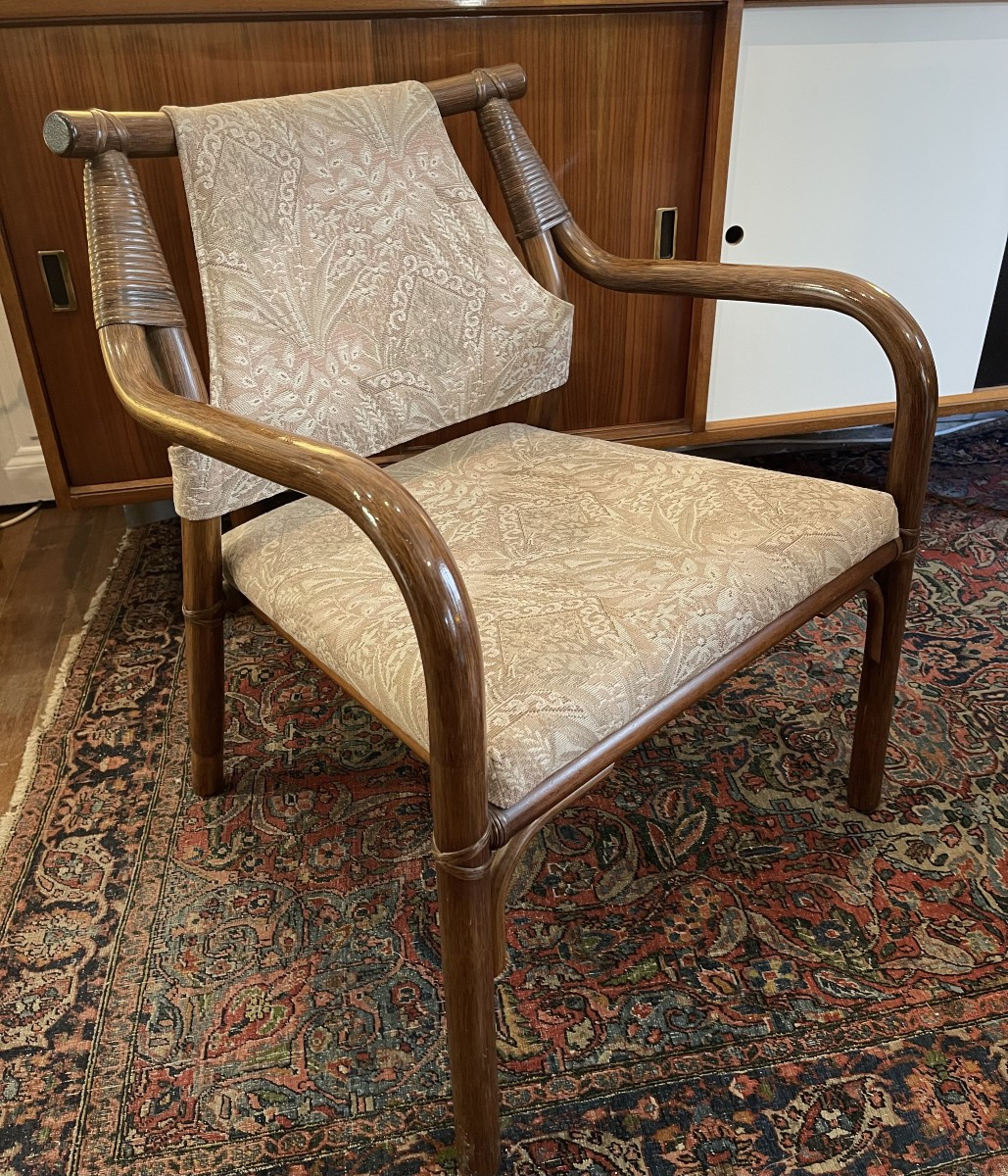 Paire de fauteuils originale de salon Design Scandinave Année 60/70-photo-6