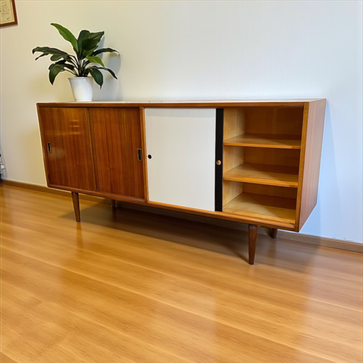 Teak Sideboard / Sideboard, Italian Design, 1960s-photo-3