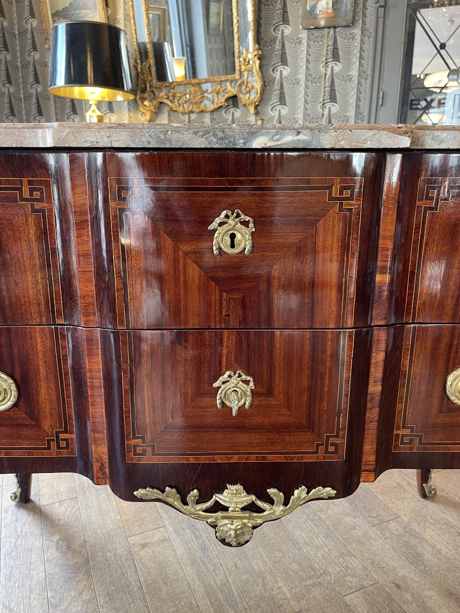 Greek-style Commode By François Rubestuck, From The Transitional Period - 18th Century-photo-3
