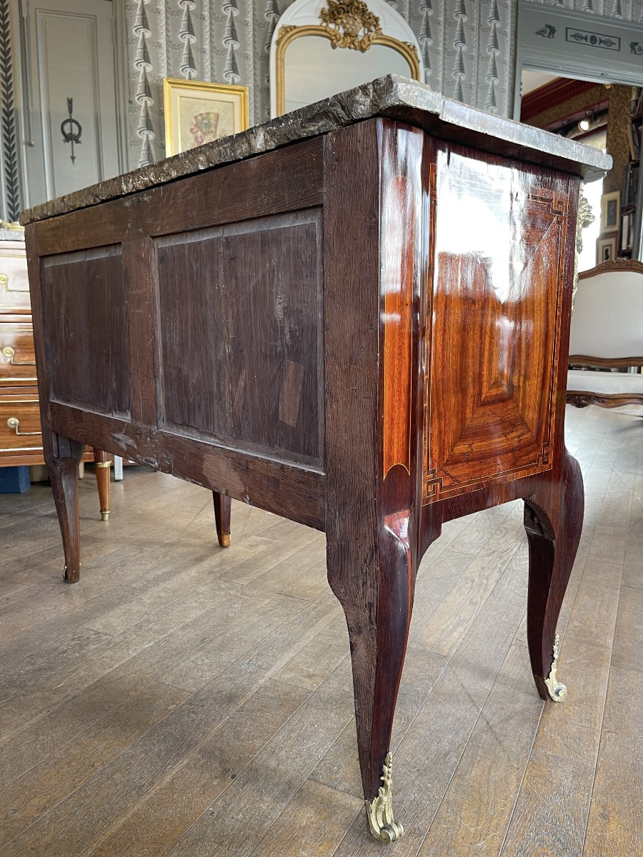 Greek-style Commode By François Rubestuck, From The Transitional Period - 18th Century-photo-5