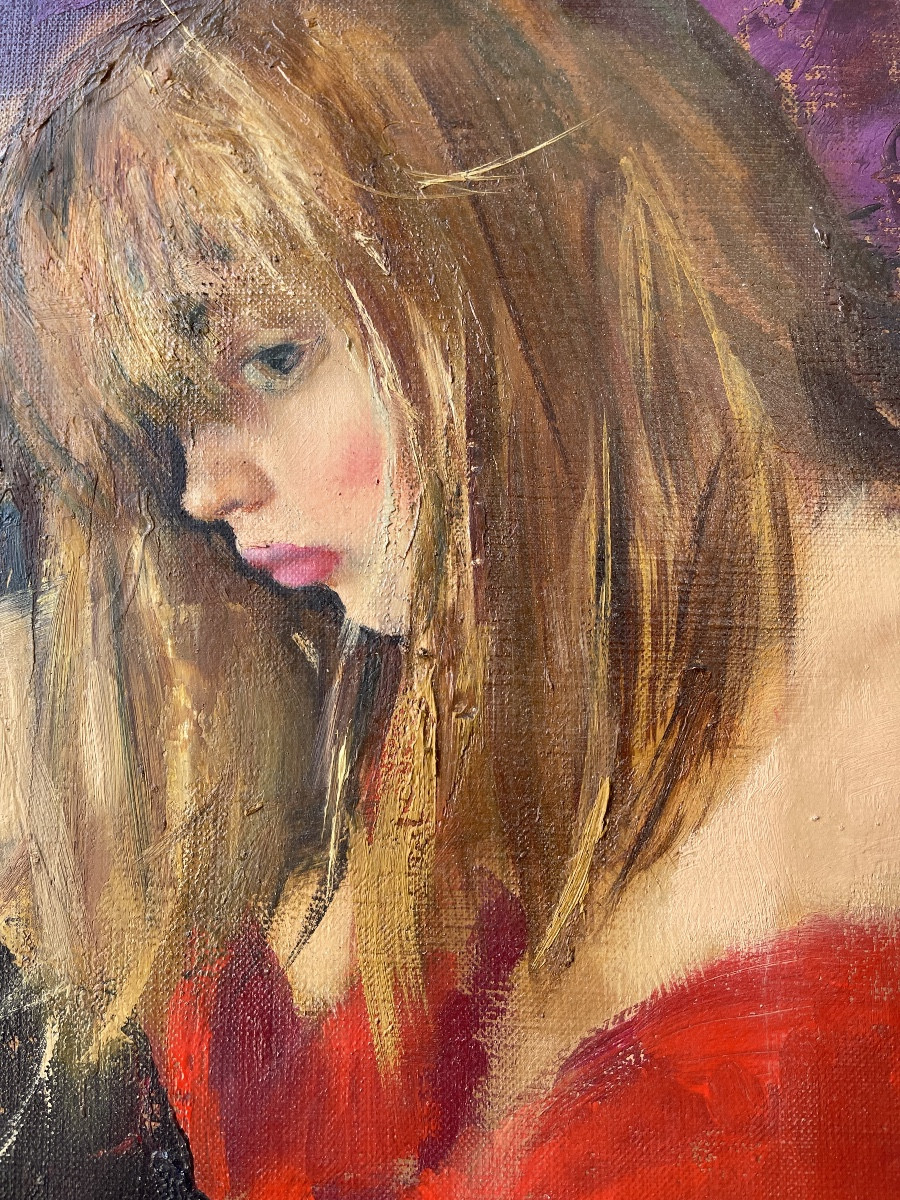 Tableau moderne par Pierre Laurent Brenot (1913-1998)-photo-3