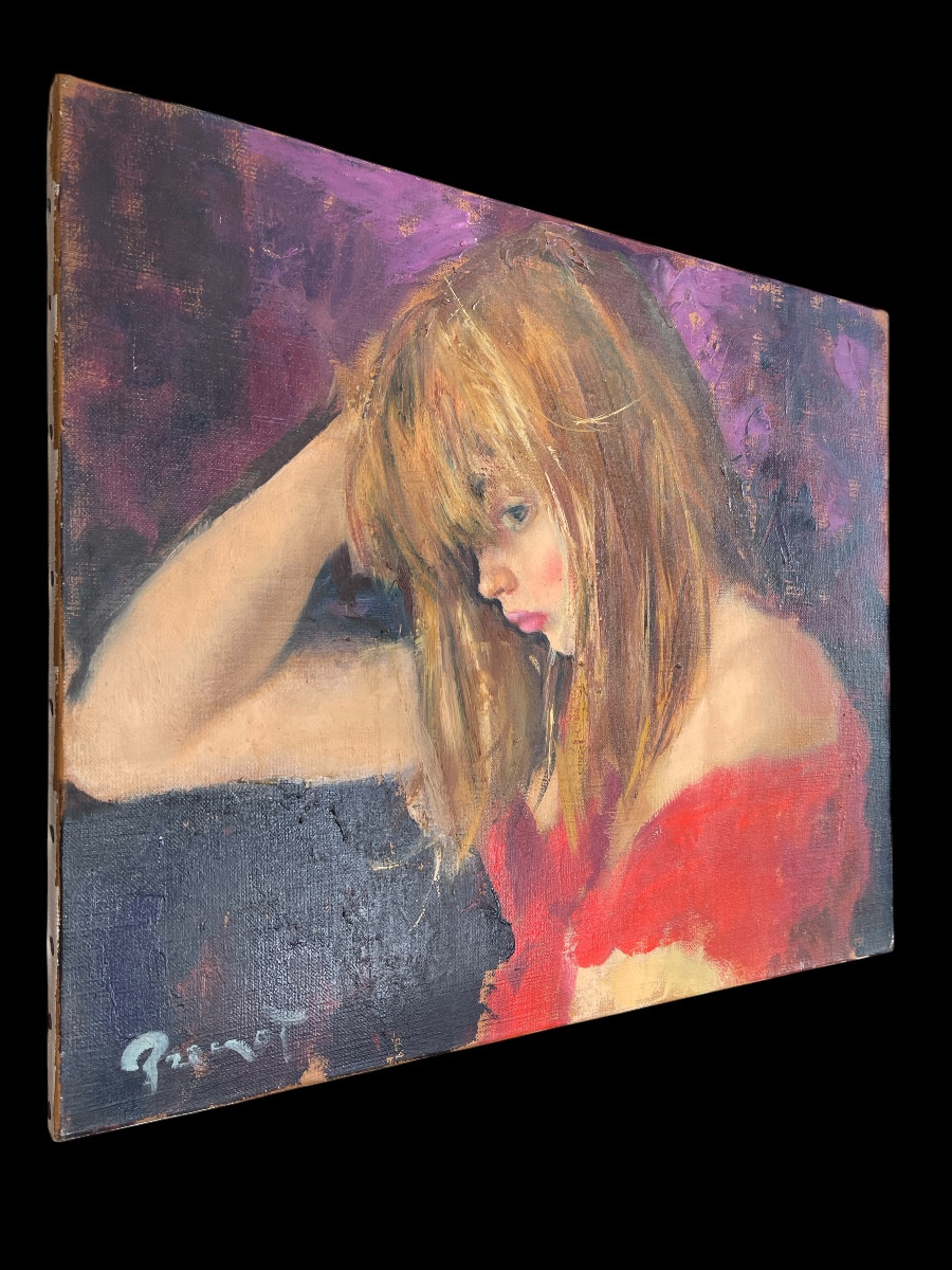 Tableau moderne par Pierre Laurent Brenot (1913-1998)-photo-4