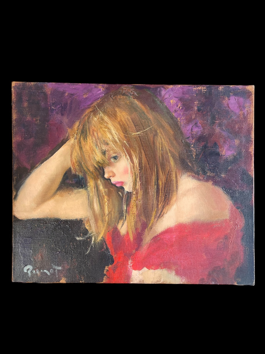 Tableau moderne par Pierre Laurent Brenot (1913-1998)-photo-3