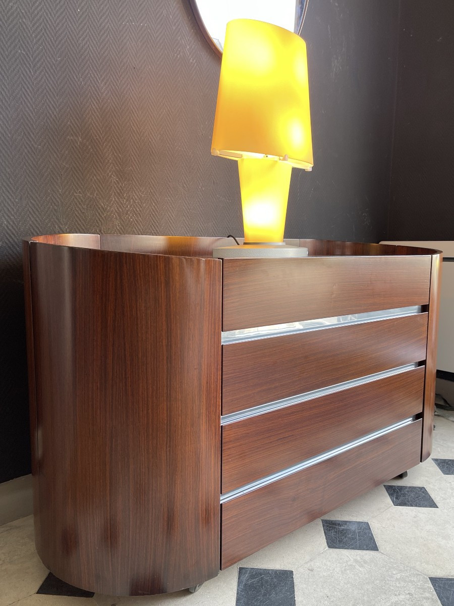 Postmodern Italian Design Chest Of Drawers/sideboard, 1970s/80s-photo-2