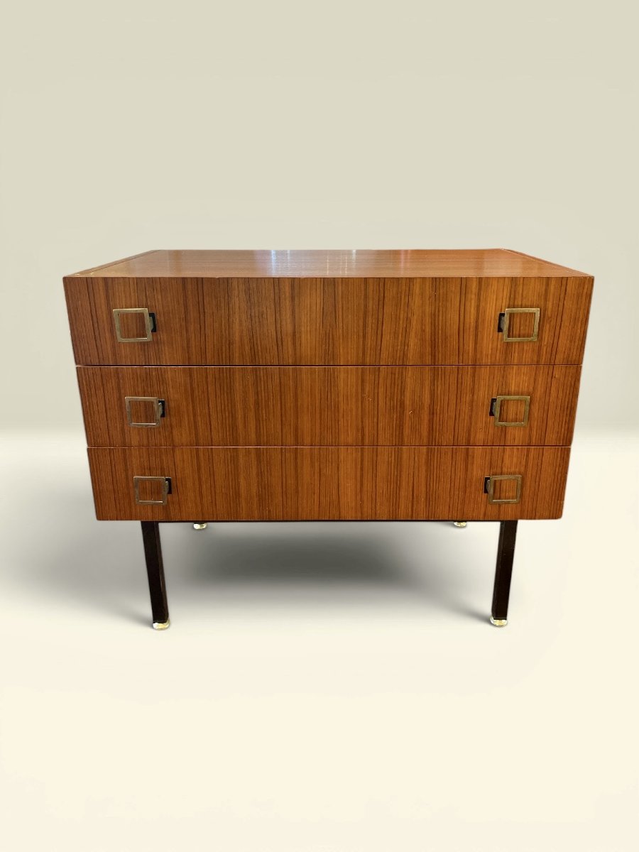 Small Scandinavian Teak Chest Of Drawers - Sweden, 1960s