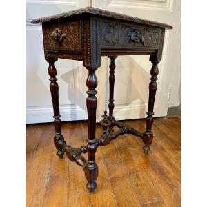 Small Louis XIV Period Walnut Table