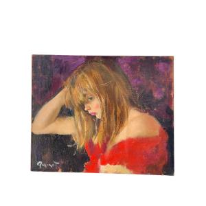 Modern Painting By Pierre Laurent Brenot (1913-1998)