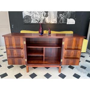 Meuble Bar Console année 1960 par Torbjorn Afdal